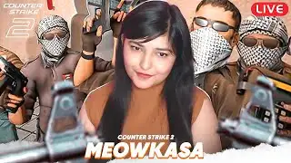 Unlocking CS2 rank today | Livestream India with @Meowkasa