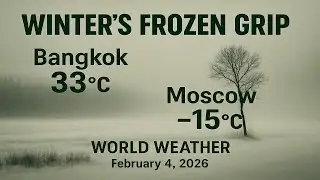 🌍🌡️😱 Unprecedented 48°C Global Shift on February 4, 2026: Moscow Freezing ❄️
