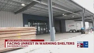 Unrest reported in Nashville warming shelters