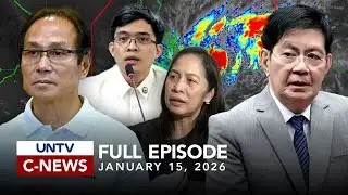 UNTV: C-NEWS | January 15, 2026