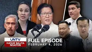 UNTV: Hataw Balita Ngayon | February 4, 2026