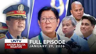 UNTV: Hataw Balita Ngayon | January 29, 2026