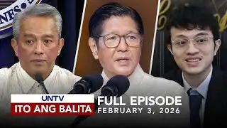UNTV: Ito Ang Balita | February 3, 2026