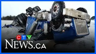 Up to 50 vehicles involved in Hwy. 401 collisions