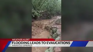 UPDATE: Flood warning lifted in Manitou Springs