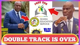 UPDATE! MAHAMA SET TO ƐND DOUBLE TRACK SYSTEM IN SHS - DETAILS