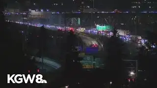 UPDATE: Pedestrian killed in crash while walking across I-5 ramp to I-84