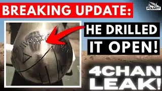 UPDATE: Recovered UAP Drilled Open LIVE on Stream Goes Horribly Wrong...