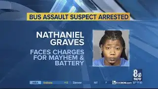 UPDATE: Suspect arrested for beating elderly man on bus