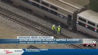 UPDATE: Victim identified in deadly Amtrak train accident