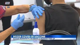 Updated Pfizer vaccine now available for members six months and older