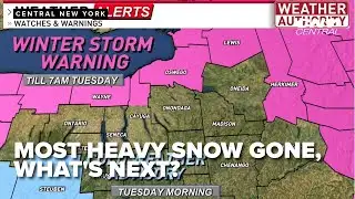 Updated snowfall totals across CNY with more on the way this week