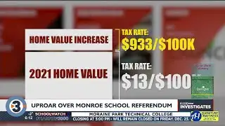 Uproar over Monroe school referendum