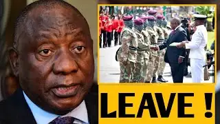 UPROAR: South African Military Chiefs Give Ramaphosa 72 Hours to Step Down — or Else!