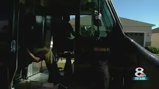 UPS driver works to prevent package