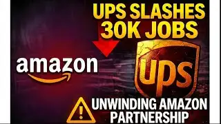 📦📦Ups to cut 30k jobs says its unwinding partnership with Amazon.📦📦
