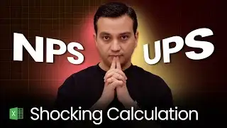 UPS vs NPS - Which is better? | SURPRISING Pension Scheme Calculation
