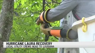 Upstate electrical company aiding Hurricane Laura damage