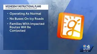 Upstate school districts begin to announce Wednesday instructional plans