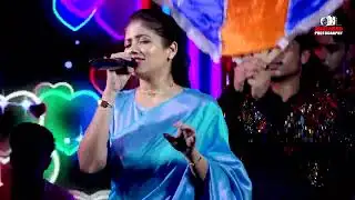 উড়ান সিরিয়ালের অভিনেত্রী পূজারিণী কন্ঠে বাতাসে গুনগুন | Uraan Serial Pujarini Stage Program