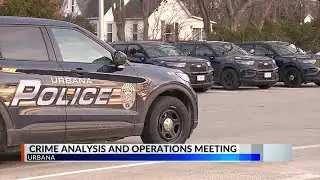 Urbana Police Dept. holds first integrated crime analysis and operations meeting