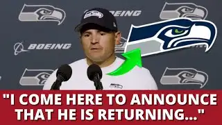 URGENCY! HE IS BACK! SEAHAWKS MAKE A CHANGE THAT COULD IMPROVE EVERYTHING! SEATTEL SEAHAWKS NEWS