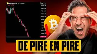 🚨 URGENT – Bitcoin s’effondre… et le fond a disparu!
