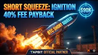 URGENT: Bitcoin Short Squeeze Could Hit $90,000 This Week #TAPBIT Welcome Bonus