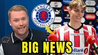 URGENT! NEWS JUST BROKE! RANGERS TRANSFER