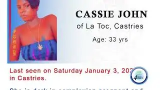 URGENT SEARCH UNDERWAY FOR MISSING PREGNANT CASTRIES WOMAN