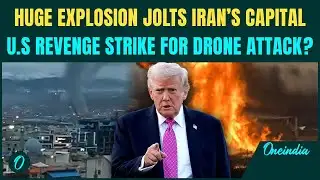 US BOMBS Iran? Massive EXPLOSION Rocks Tehran; BIG US ATTACK After Iranian DRONE SHOT By US F35 Jet?