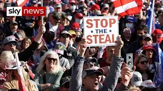 US Election: Trump supporters protest against 