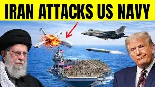 US Fighter Jet Shoots Down Iranian Drone "Aggressively Approaching" Nuclear Warship