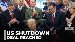 US government shutdown: Deal reached to end impasse with most bills approved
