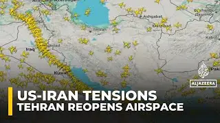US-Iran tension lingers amid threats as Tehran reopens airspace
