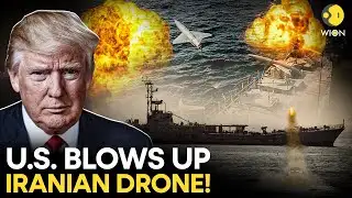 US-Iran Tensions: US Force Shoota Down Iranian Drone Approaching Aircraft Carrier | WION Originals