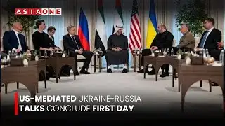 US-Mediated Ukraine-Russia Talks Conclude First Day | Asia One News