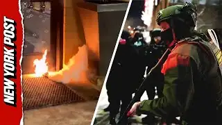 US Security Forces Throw Smoke Bombs at Anti-ICE Protesters in Minneapolis