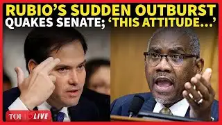 US Senate LIVE: ‘Enough, Not Here For Lessons’: Rubio Suddenly Yells Mid-Response During Hearing