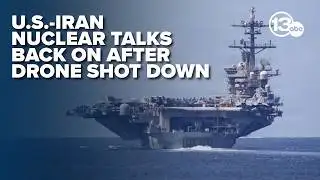 US shoots down Iranian drone 
