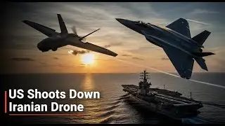 US Shoots Down Iranian Drone in Arabian Sea | Rising Tensions Explained