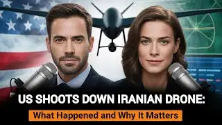 US Shoots Down Iranian Drone: What Happened and Why It Matters | English Learning Podcast