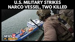 US Southern Command Strikes Suspected Narco Vessel In Pacific, Killing Two | 4K