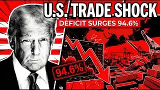 US Trade Deficit EXPLODES 94.6% - Why Trump
