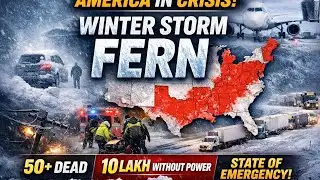 US Winter Storm 2026: 50+ Dead @newsbanglaofficialbd 