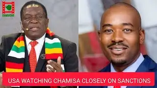 USA watching Chamisa closely on Zimbabwe sanctions