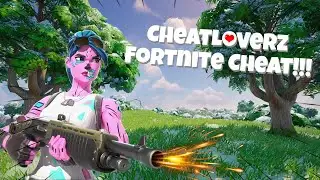 USEING CHEATLOVERZ FORTNITE CHEAT!!!
