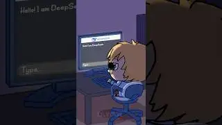 Using DeepSeek be like... 💀 #animation #chatgpt #AI #deepseek #fyi #technology #China