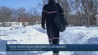 USPS asks for help keeping walkways clear