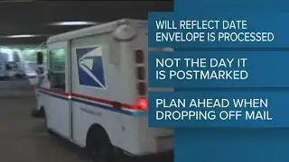 USPS changes how mail is dated